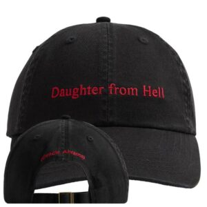 Gracie Abrams Merch Store Daughter From Hell Black Hat