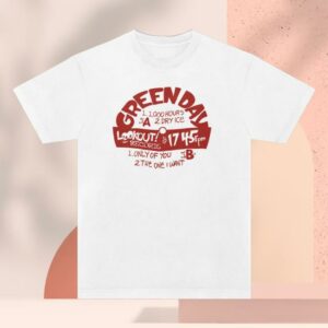 Greenday Merch Store 1000 Hours T-Shirt