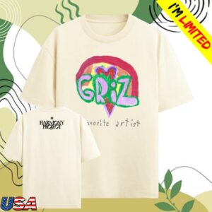 Griz Merch Store Harmony Project X Colibri Cream Tee