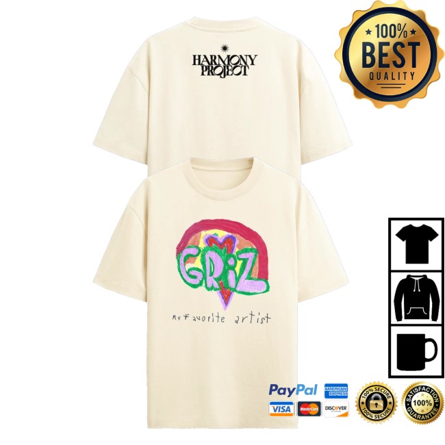 Griz Shop Merch Store Harmony Project X Colibri Cream Shirt 5 Griz Shop Merch Store Harmony Project X Colibri Cream Shirt