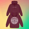 Hinder Merch Store Mandala Hoodie (Maroon)