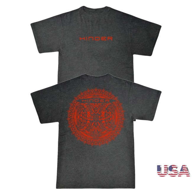 Hinder Merch Store Mandala Tee (Black) 5 Hinder Merch Store Mandala Tee (Black)