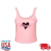 Hole Merch Store Glitter Pink Logo Tank Top