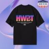 Hwbt Store Merch Miami Sunset Oversized Shirt