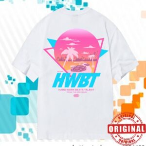 Hwbt Store Merch Ocean Drive Oversized Shirt