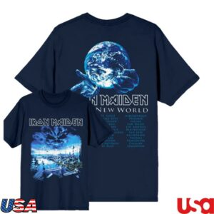 Iron Maiden Merch Store Im50 Brave New World Tour Tee