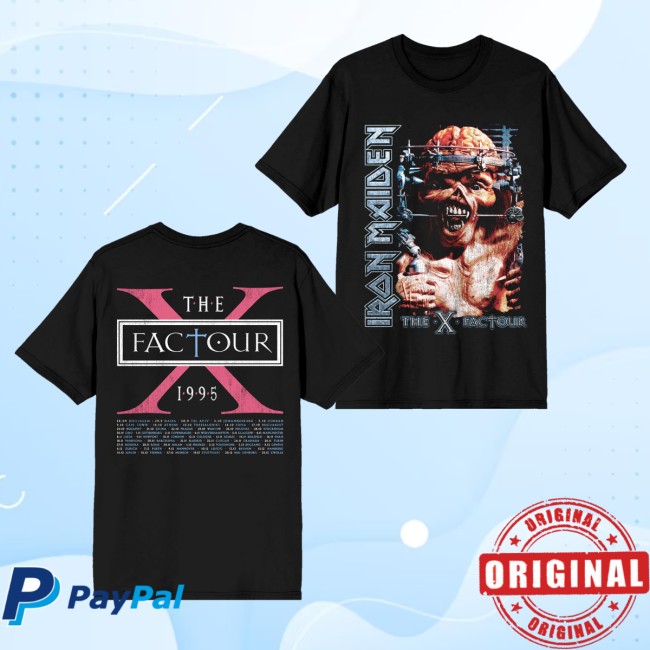 Iron Maiden Store Merch Im50 X Factor Tour Tee 5 Iron Maiden Store Merch Im50 X Factor Tour Tee