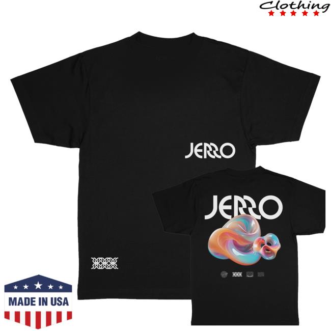 Jerro Music Merch Store Chromatic T-Shirt 3 Jerro Music Merch Store Chromatic T-Shirt