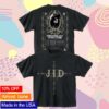 Jid Merch Store Faded Black J.I.D. Au-Nz Tour Shirt