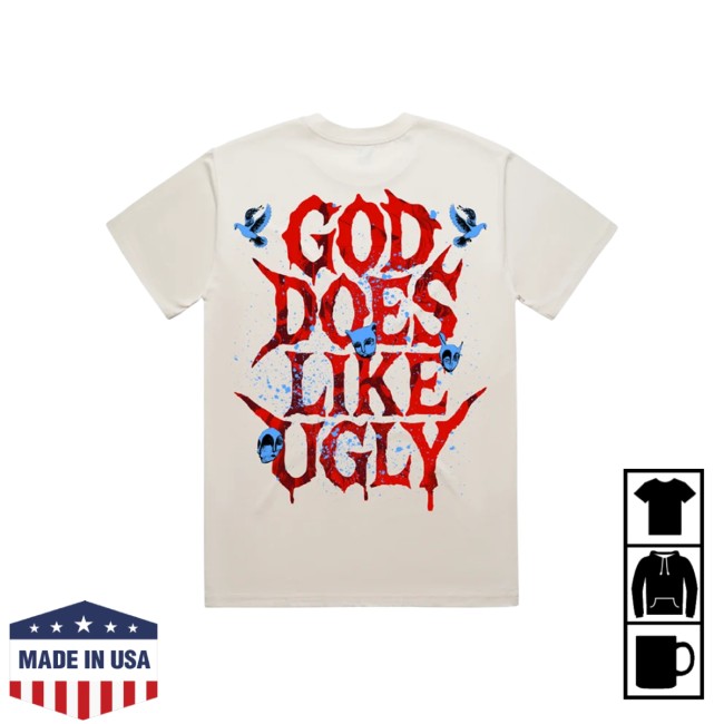 Jid Merch Store Faded White J.I.D. Gdlu Shirt 4 Jid Merch Store Faded White J.I.D. Gdlu Shirt