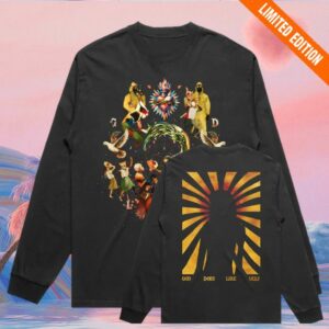 Jid Merch Store Black J.I.D. Gdlu Long Sleeve Tee