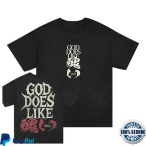 Jid Merch Store Shop Faded Black J.I.D. Tokyo Tee
