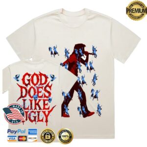 Jid Merch Store Faded White J.I.D. Gdlu Tee