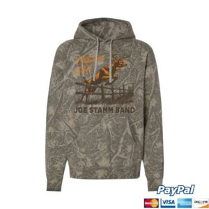 Joe Stamm Band Merch Shop Deer Hunting Camo Hoodie