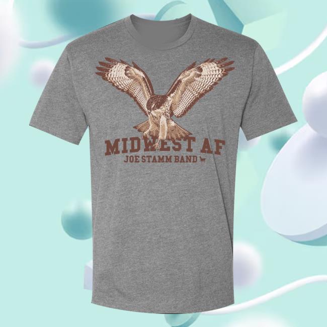 Joe Stamm Band Merch Shop Midwest Af Hawk T-Shirt 2 Joe Stamm Band Merch Store Midwest Af Hawk T-Shirt