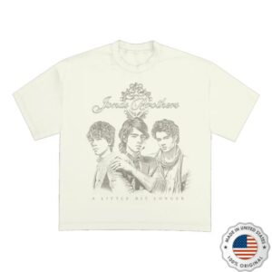 Jonas Brothers Merch Store A Little Bit Longer Throwback Tee