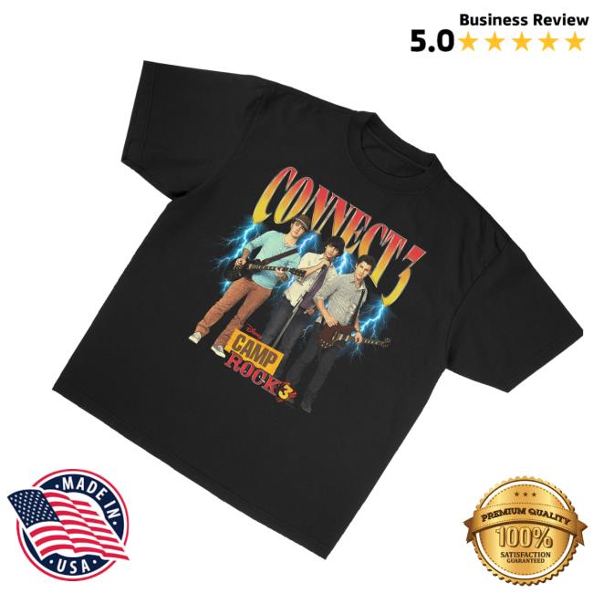Jonas Brothers Merch Store Connect 3 Band Tee 4 Jonas Brothers Merch Store Connect 3 Band Tee