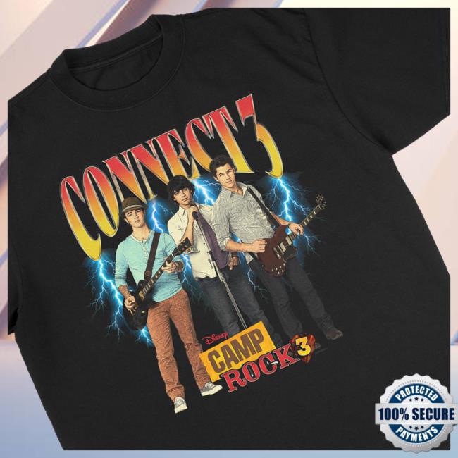 Jonas Brothers Merch Store Connect 3 Band Tee 5 Jonas Brothers Merch Store Connect 3 Band Tee