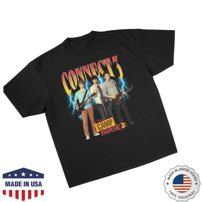 Jonas Brothers Merch Store Connect 3 Band Shirt 3 Jonas Brothers Merch Store Connect 3 Band Shirt