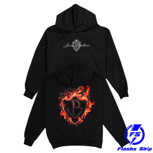 Jonas Brothers Merch Store Flame Hoodie 5 Jonas Brothers Merch Store Flame Hoodie