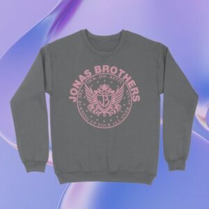 Jonas Brothers Merch Store Jb Crest Sweatshirt