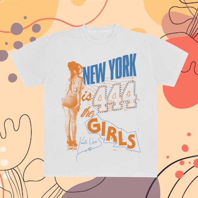 Kali Uchis Merch Store New York 444 The Girls Shirt 3 Kali Uchis Merch Store New York 444 The Girls Shirt