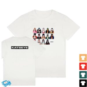 Katseye Merch Store Wild Member Disguise White T-Shirt