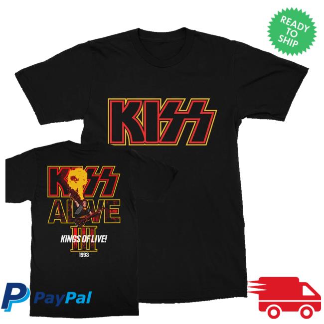 Kiss Online Store Shop Kings Of Live T-Shirt 3 Kiss Online Store Shop Kings Of Live T-Shirt