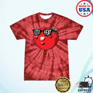 Little Feat Merch Store Tomato Red Tie Dye Tee