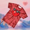 Little Feat Merch Store Tomato Red Tie Dye Tee