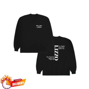 Lizzo Merch Store Blue Note Crewneck