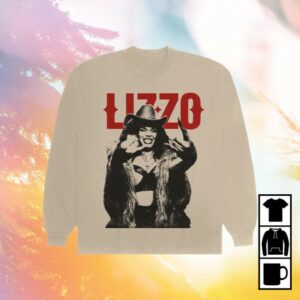 Lizzo Merch Store Houston Rock Long Sleeve