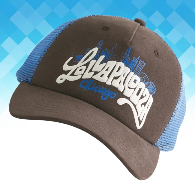 Lollapalooza Merch Store Hollister X Lolla Trucker Hat
