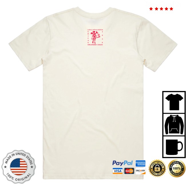 Lollapalooza Merch Store Perry's Chaos Tee 4 Lollapalooza Merch Store Perry's Chaos Tee