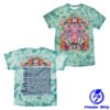 Lollapalooza Merch Store Poster Tie Dye Lineup Tee 2 Lollapalooza Merch Store Poster Tie Dye Lineup Tee