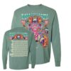 Lollapalooza Merch Store Shop Poster Lineup Long Sleeve Tee