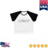 Loveshy Merch Store Loveshy Baby Tee (White-Black) 5 Loveshy Merch Store Loveshy Baby Tee (White-Black)
