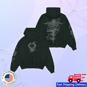 Loveshy Merch Store Loveshy Cyber Sigilism Hoodie (Black)