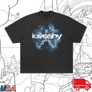 Loveshy Merch Store Skeleton Shirt (Black)