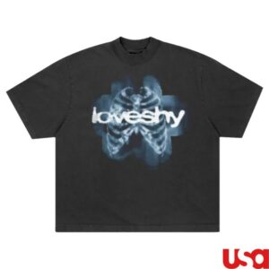 Loveshy Merch Store Skeleton Tshirt (Black)