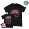 Lynyrd Skynyrd Merch Store Dtdv Black Tour Tee