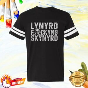 Lynyrd Skynyrd Merch Shop Store Lfs Black Football Tee