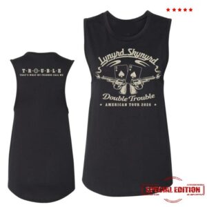 Lynyrd Skynyrd Merch Store Smokin Spades Ladies Tank