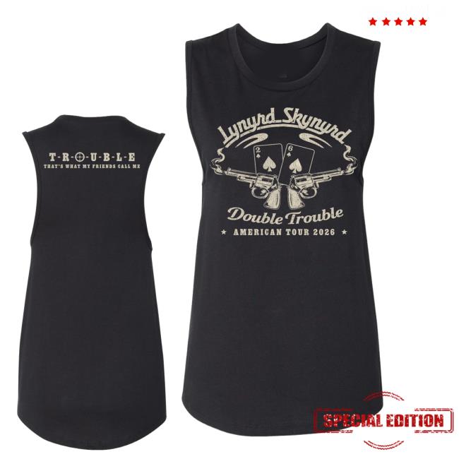 Lynyrd Skynyrd Merch Store Smokin Spades Ladies Tank 3 Lynyrd Skynyrd Merch Store Smokin Spades Ladies Tank