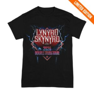 Lynyrd Skynyrd Merch Store Dtdv Black Tour Tee