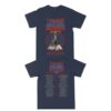Lynyrd Skynyrd Merch Store Clydesdale Eagle Navy Tour Tee