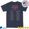 Lynyrd Skynyrd Store Merch Clydesdale Eagle Navy Tour Tee