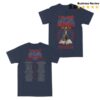 Lynyrd Skynyrd Store Merch Clydesdale Eagle Navy Tour Tee