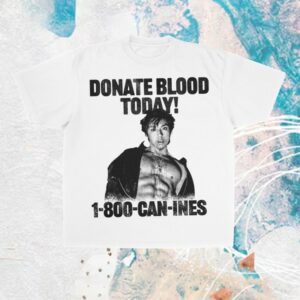 Mad Tsai Merch Store 1-800-Can-Ines White Shirt