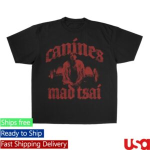 Mad Tsai Merch Store Canines Black Shirt
